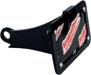 Side Mount License Plate With Led Tag Light White, 1, nordicamoto.ro