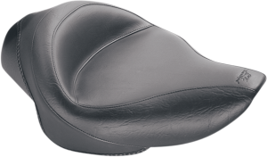 Wide Vintage Solo Seat Black
