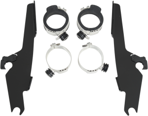 Fats/slim Windshield Trigger-lock Complete Mount Kit Black