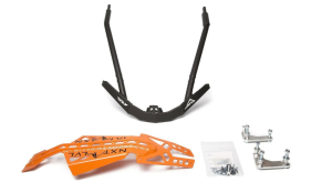 Skinz Next Level Front Bumper Orange 2016- Polaris Axys