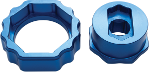 Showa Twin Chamber Fork Cap Tool Anodized, Blue