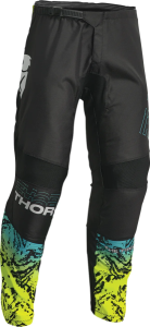 Pantaloni Copii Thor Sector Atlas Acid/Black/Teal