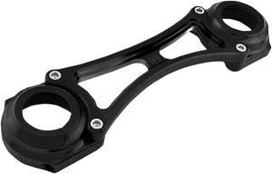 Billet Aluminum Fork Brace Black, 1, nordicamoto.ro