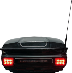 Led Tour-pak Run/brake Lights With Lenses Red, 2, nordicamoto.ro