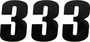 Vinyl Race Numbers Black, 1, nordicamoto.ro