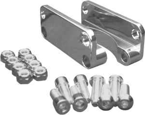 Front Fender Relocator Chrome, 1, nordicamoto.ro