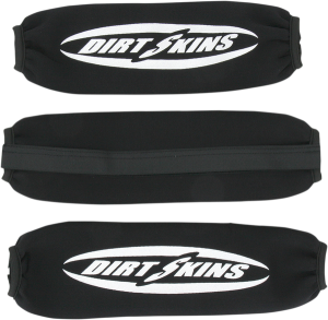 Neoprene Shock Covers Black, White, 1, nordicamoto.ro