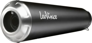 Tobă de eșapament LeoVince GP One Slip-On pentru Royal Enfield Hunter 350 (2022-2024), nordicamoto.ro
