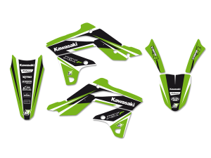 Dream 4 Graphics Kit Black, Green, White, 2, nordicamoto.ro