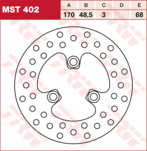 Round Fixed Brake Rotor Up To 219mm