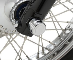 Billet Axle Cap Silver
