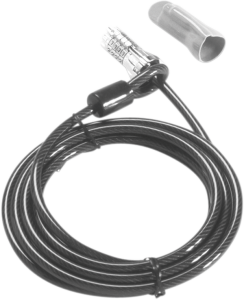 Multi-use Cable Lock Black