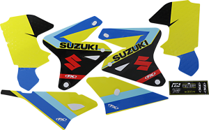 Evo Graphics Kit Black, Blue, White, Yellow
