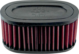 High Flow Air Filter Red, Black