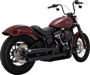 3(r) Twin Slash Slip-on Mufflers Black 