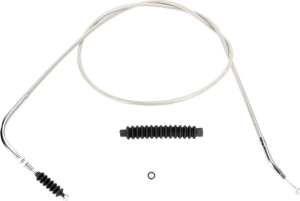 Cablu de ambreiaj Armor Coat din oțel inoxidabil, argintiu, 1, nordicamoto.ro