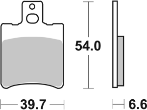 Ct Scooter Carbon Tech Organic Brake Pads