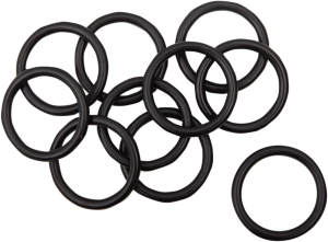 Windshield Mounting O-rings Black, 2, nordicamoto.ro