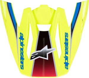 Cozoroc Casca Alpinestars SM5 Yellow/Blue