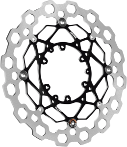 Cubiq Brake Rotor Black, Chrome, 1, nordicamoto.ro