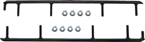 Top-stock Hard Surface Wear Bars Black, 2, nordicamoto.ro
