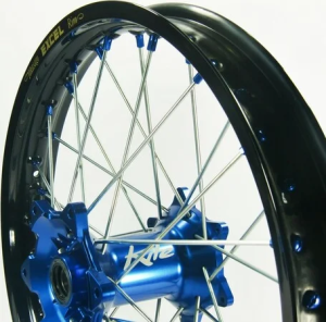 Jantă Elite Mx-en, spițe argintii, negru, albastru, 1, nordicamoto.ro