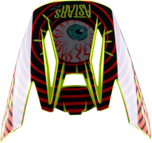 Vizor Casca Alpinestars Sm5 Black/Red/Yellow