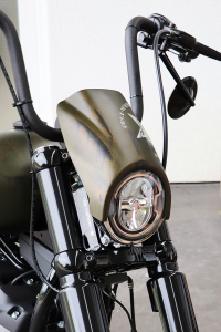 Headlight Mask Black, Raw, 5, nordicamoto.ro