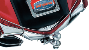 Bolt-on Trailer Hitch With Ball Chrome, 3, nordicamoto.ro