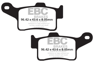 Fa Series Organic Brake Pads, 1, nordicamoto.ro