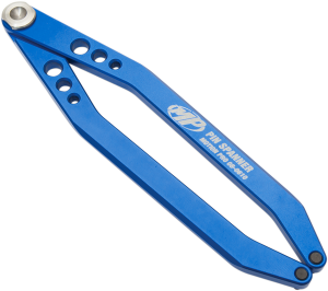 Pin Spanner Wrench Blue, Anodized 