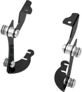 Fats/slim Windshield Trigger-lock Complete Mount Kit Black, 2, nordicamoto.ro