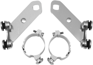 Custom Lower Deflector Mount Kit Silver, 1, nordicamoto.ro