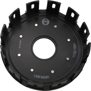 MOOSE RACING Coș de ambreiaj din aluminiu turnat sub presiune, cu tampon, anodizat, 2, nordicamoto.ro