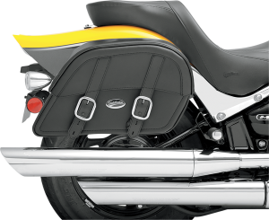 Custom Fit Drifter Slant Saddlebags Black L +, 3, nordicamoto.ro