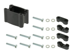 Sno-X Narrow style handlebar riser 2" incl steering clamp