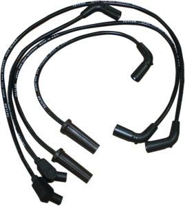 8mm Custom-fit Spark Plug Wire Kit Black, 1, nordicamoto.ro