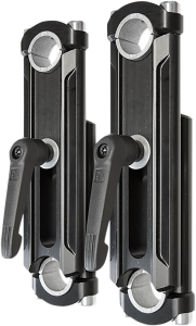 Adjustable Handlebar Riser For Snowmobiles Black, 1, nordicamoto.ro