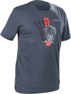 Red Strip T-shirt Black, Gray, Navy