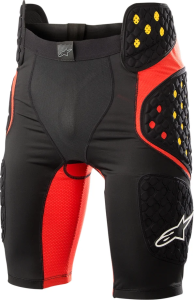 Pantaloni Protecție Alpinestar Sequence Pro Black Red