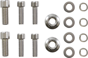 Winch Hardware Kit Silver, 3, nordicamoto.ro