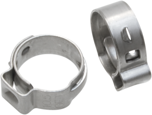 Stepless® Ear Clamps Silver