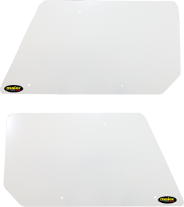 Replacement Number Plates White, 4, nordicamoto.ro