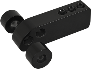 Headlight Mount Extension Hardware Black