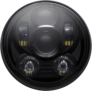 5.75(r) Led Headlamp Black, 1, nordicamoto.ro