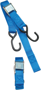1(r) Heavy-duty Cam Buckle Tie-downs With Built-in Assist Blue