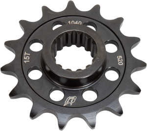Lightweight Steel Sprocket Black, Zinc, 1, nordicamoto.ro