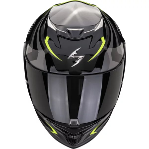 Casca integrala SCORPION EXO-520 EVO AIR TERRA XS Negru/Argintiu/Alb, 4, nordicamoto.ro