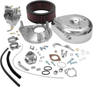Super E Carburetor Kit W/ Manifold Silver, 1, nordicamoto.ro