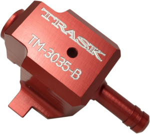 Fuel Regulator Housing Red Anodized, 1, nordicamoto.ro